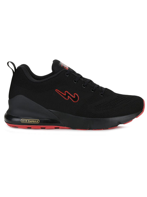 NORTH PLUS Black Men's Running Shoes